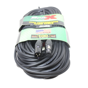 100 Ft. Balanced XLR-F to XLR-M High Performance Microphone Cable - Image 4