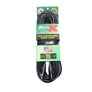 50 Ft. Balanced XLR3-F to XLR3-M High Performance Microphone Cable - Image 2