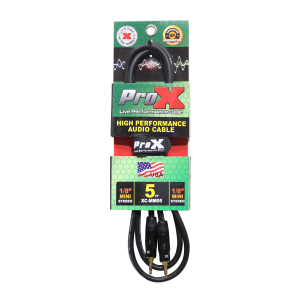 5 Ft. Balanced TRS-M Mini 1/8" to TRS-M Mini 1/8" High-Performance Audio Cable - Image 3