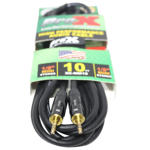 10 Ft. Balanced TRS-M Mini 1/8" to TRS-M Mini 1/8" High Performance Audio Cable - Image 2