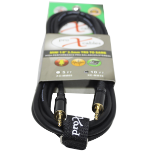 10 Ft. Balanced TRS-M Mini 1/8" to TRS-M Mini 1/8" High Performance Audio Cable - Image 3