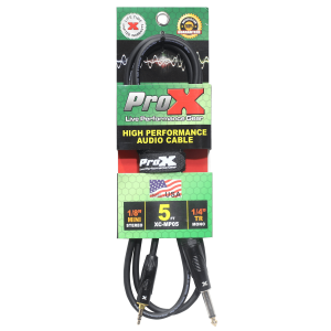 5 Ft. Unbalanced TRS-M Mini 1/8" to TS-M High Performance Audio Cable - Image 3
