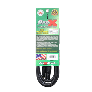 10 Ft. Unbalanced 1/8" (3.5mm) TRS-M Mini to XLR3-M High Performance Audio Cable - Image 4