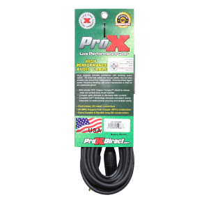 25 Ft. Unbalanced 1/8" (3.5mm) TRS-M Mini to XLR3-M High Performance Audio Cable - Image 4