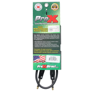 3 Ft. Unbalanced 1/4" TS-M to 1/4" TS-M High Performance Audio Cable - Image 4