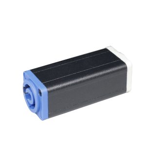 PowerKon cable Coupler Adapter Blue Power In to Gray Power Out - Image 8