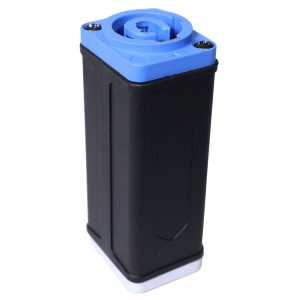PowerKon cable Coupler Adapter Blue Power In to Gray Power Out - Image 3