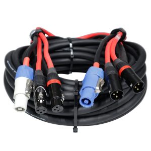 ProX 50FT Jumper Power Connection With Dual XLR-F And XLR-M - Image 2
