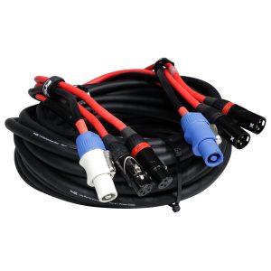 ProX 50FT Jumper Power Connection With Dual XLR-F And XLR-M - Image 3