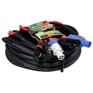 ProX 50FT Jumper Power Connection With Dual XLR-F And XLR-M - Image 4