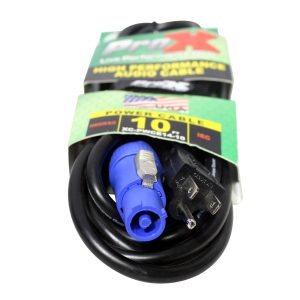 10 Ft. 14 AWG High Performance Power Cord NEMA 5-15 Edison to Blue Male for Power Connection compatible devices - Image 2