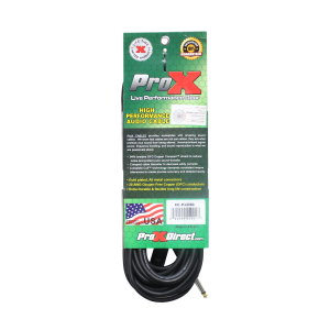 50 Ft. Unbalanced 1/4" TS-M to XLR3-M High Performance Audio Cable - Image 4