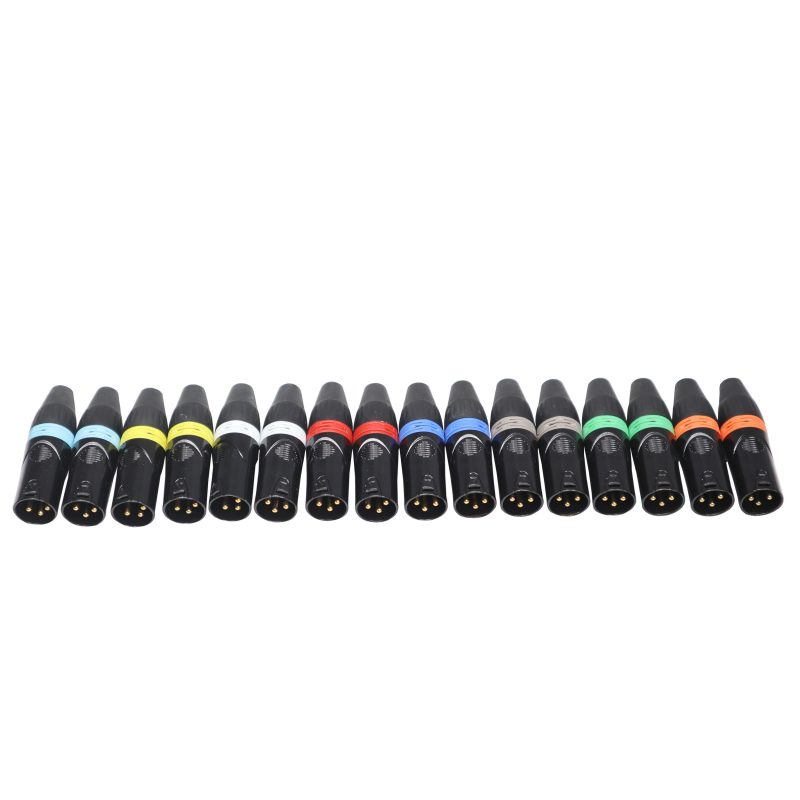 ProX Color Ring Replacements for XLR Cables 8 Pack - Image 7