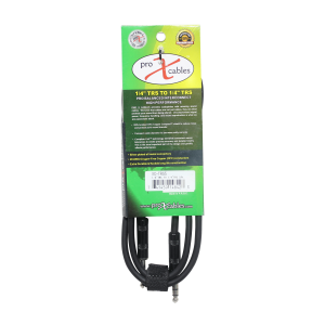 5 Ft. Balanced 1/4" TRS-M to TRS-M High Performance Audio Cable - Image 3