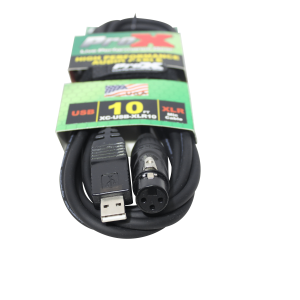 10 Ft XLR-F to USB High Performance Audio Cable - Image 2