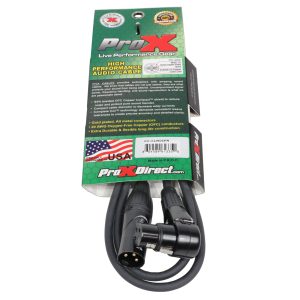 5 Ft Balanced Right-angle XLR-F to XLR-M High Performance Audio Cable Female - Image 4