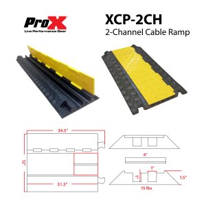 Professional Cable Ramp Protector - 2 Channels - Image 4