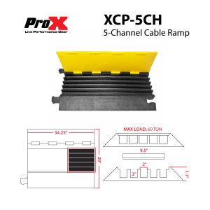Professional Cable Ramp Protector - 5 Channels - Image 8