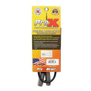 3 Ft. Balanced XLR3-F to XLR3-M Premium Audio Microphone Cable - Image 3