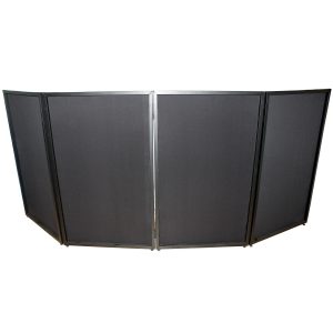 ProX 4 Panel DJ Facade Black Panels W/Carry Bag Incl 4 Black & 4 White Scrims - Image 6
