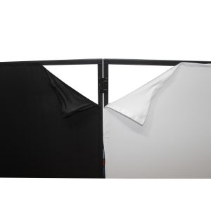 ProX 4 Panel DJ Facade Black Panels W/Carry Bag Incl 4 Black & 4 White Scrims - Image 9