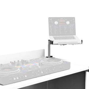 B3 Adjustable Laptop Stand Ergonomic for B3 DJ Workstation Table Facade - White Finish - Image 2