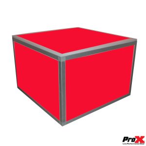 ProX Lumo Stage Acrylic Platform 2'x2'x16' Cube Section Riser - Image 8