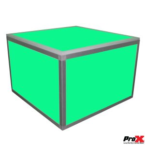 ProX Lumo Stage Acrylic Platform 2'x2'x16' Cube Section Riser - Image 7