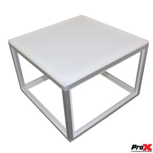 ProX Lumo Stage Acrylic Platform 2'x2'x16' Cube Section Riser - Image 5