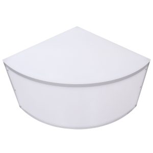 ProX Lumo Stage Acrylic Platform 2'x2'x16" Rounded Cube Section Riser for LED Lighting Dance Floor - Image 2