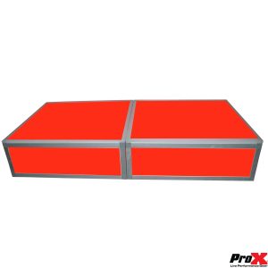 ProX Lumo Stage Acrylic Platform 2'x'2x8" Cube Section Riser for LED Lighting Dance Floor - Image 13