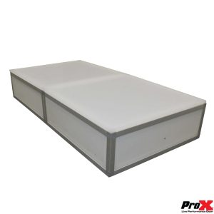 ProX Lumo Stage Acrylic Platform 2'x'2x8" Cube Section Riser for LED Lighting Dance Floor - Image 7