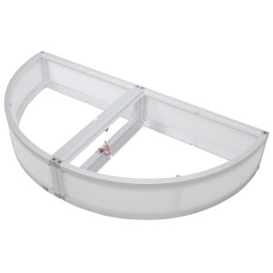 ProX Lumo Stage Acrylic Platform 2'x'2x8" Rounded Cube Section Riser for LED Lighting Dance Floor - Image 16