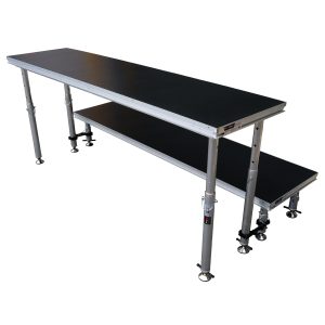 ProX StageQ MK2 2ft x 8ft Heavy Duty Platform | With 28 to 48 Inch Height Legs - Image 6