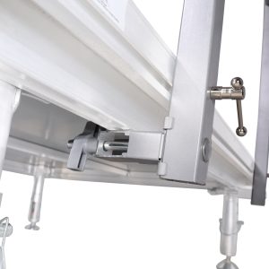 ProX XSQ-GR8FTPROMK2 8 Ft. Professional Single Guard Rail for StageQ MK2 Portable Stage Platform - Image 5