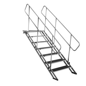 ProX StageQ Heavy Duty Foldable 48 Inch 7-Step Unit