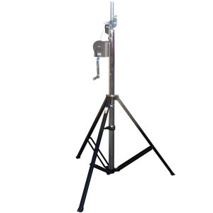 14 Ft. Lighting Crank Truss Stand Includes 5ft Lighting Cross Bar 220 Lbs. Capacity - Image 3
