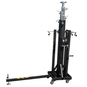 XT-CRANK22FT-400 Heavy Duty 22 Ft. High Truss Crank Up Lighting Stand 400 Lbs. Capacity Includes T-Adapter Truss Mount - Image 9