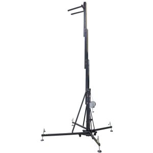 21 Ft. Lift Frontal Loading Lifting Tower for Line Array - Max Load 500kg-1102 lbs | Black Aluminum - Image 5