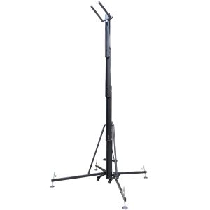 21 Ft. Lift Frontal Loading Lifting Tower for Line Array - Max Load 500kg-1102 lbs | Black Aluminum - Image 6