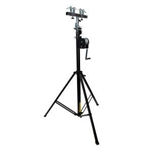 14 Ft Lighting Crank Truss Stage Stand Includes T-Adapter Truss Mount 200 Lb. Capacity