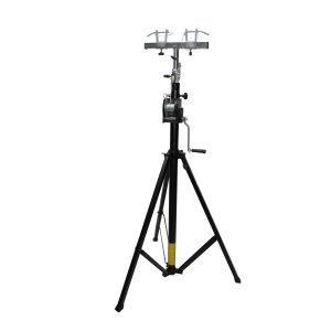 14 Ft Lighting Crank Truss Stage Stand Includes T-Adapter Truss Mount 200 Lb. Capacity - Image 4