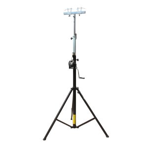 14 Ft Lighting Crank Truss Stage Stand Includes T-Adapter Truss Mount 200 Lb. Capacity - Image 8