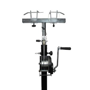 14 Ft Lighting Crank Truss Stage Stand Includes T-Adapter Truss Mount 200 Lb. Capacity - Image 11