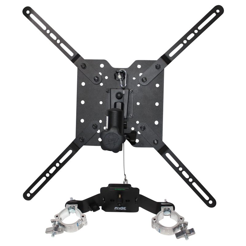Front view of TV Bracket Clamp Mounting Bracket
