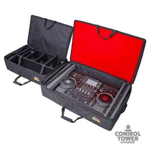 ProX Set of Two Soft Padded Carrying Travel Bags for ProX Control Tower DJ Podium