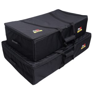 ProX Set of Two Soft Padded Carrying Travel Bags for ProX Control Tower DJ Podium - Image 9