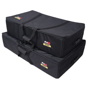 ProX Set of Two Soft Padded Carrying Travel Bags for ProX Control Tower DJ Podium - Image 10