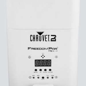 Chauvet DJ Freedom Par Hex-4 RGBAW+UV Battery Par Can - White - Image 4