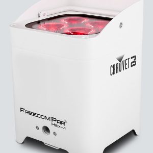 Chauvet DJ Freedom Par Hex-4 RGBAW+UV Battery Par Can - White - Image 3
